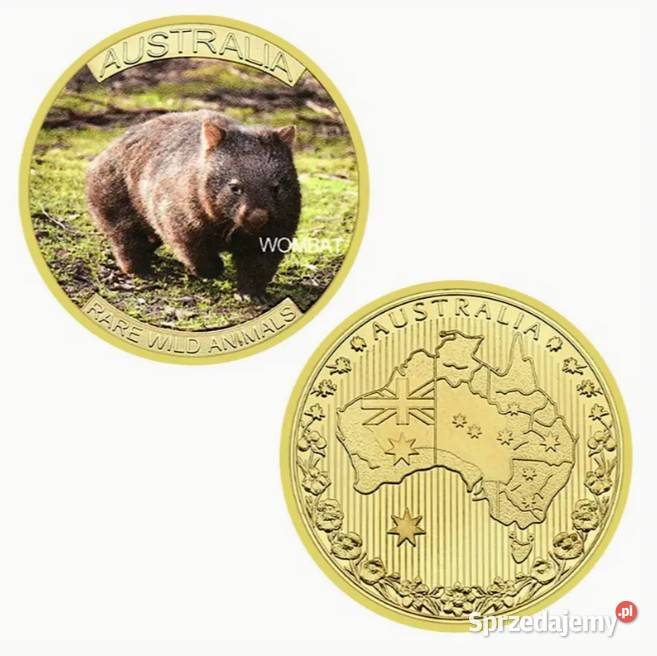 Kolekcjonerski zestaw medali monet z rzadkimi