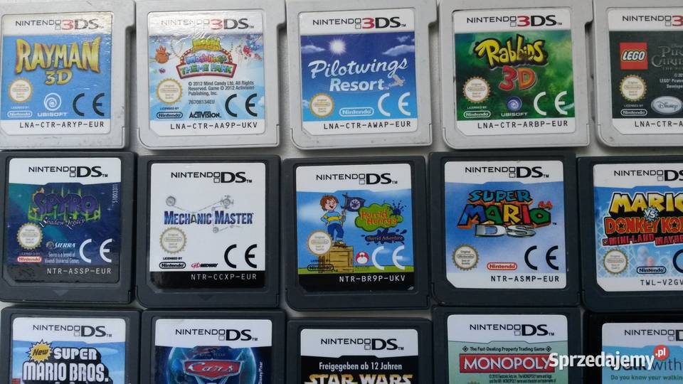 Gry Nintendo DS 3DS Super Mario Bros i inne Płońsk