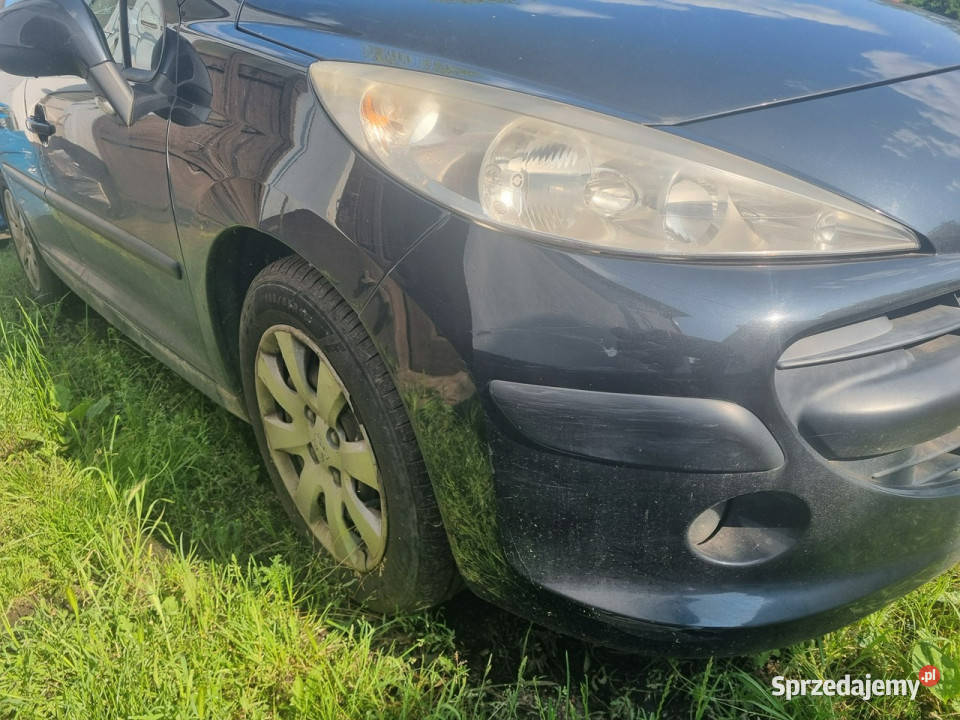 Peugeot 207 SW Salon Klima SILNIK OK Sprzedam relingi dachowe Peugeot Szczecin