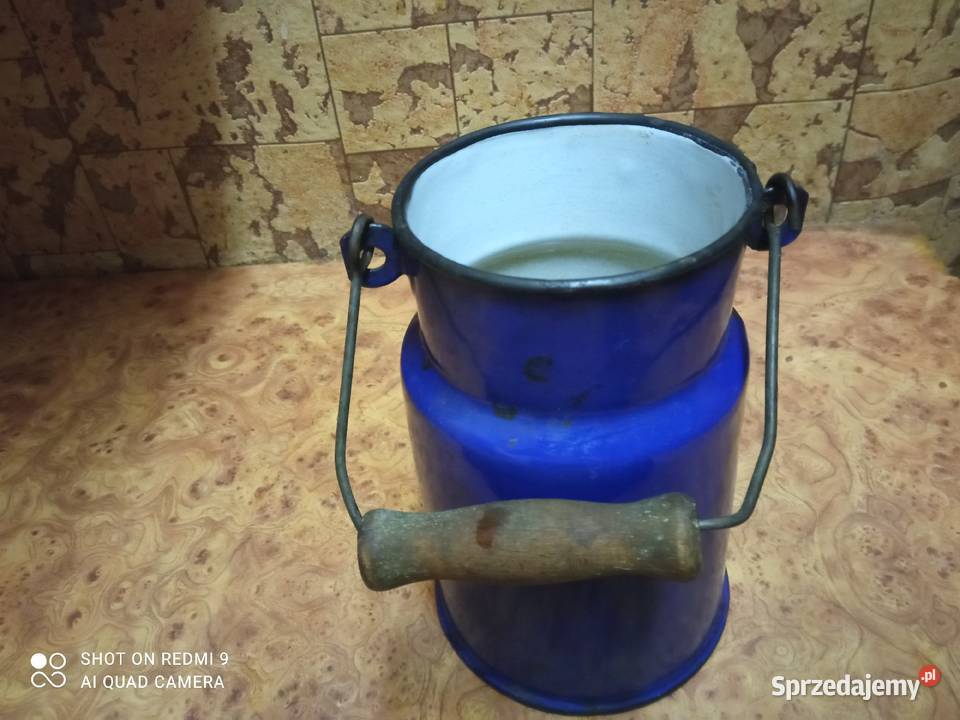 Stara Bańka na mleko z 80 lat dolnośląskie Wrocław