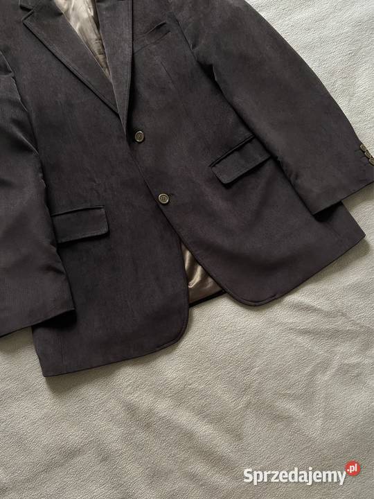 Digel Marynarka męska 52 LXL brązowa czekoladowa Rogoźno