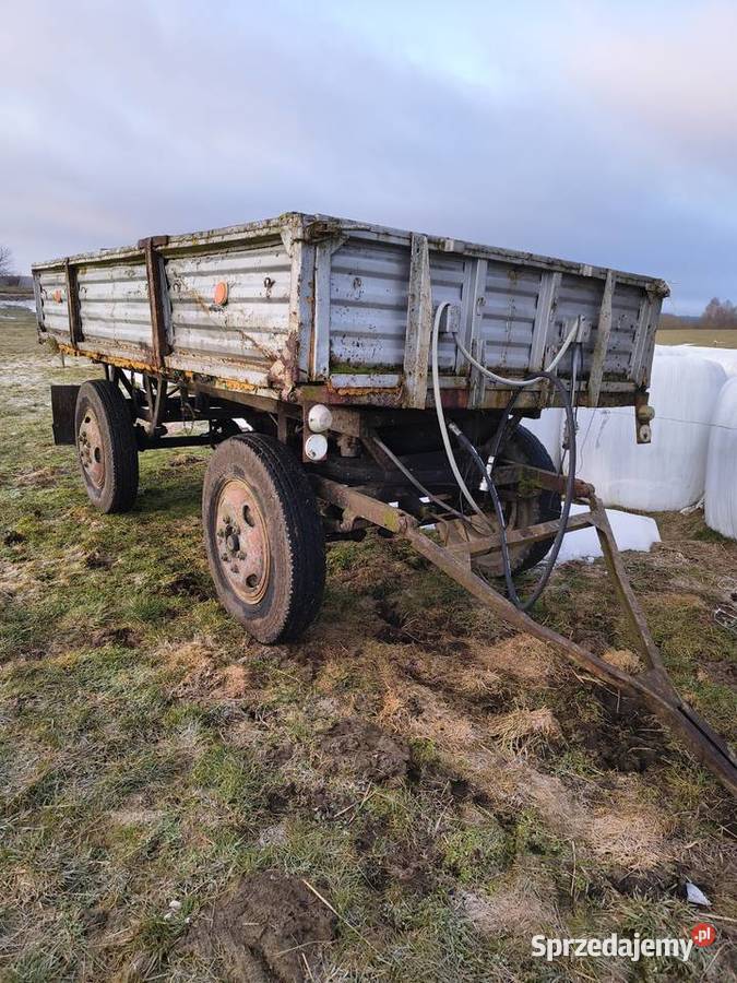 Sprzedam przyczepę wywrotkę na dwie strony Staniszewo