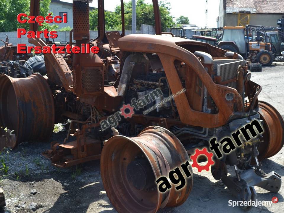 Fendt 718SCR części skrzynia biegów most przedni Byków