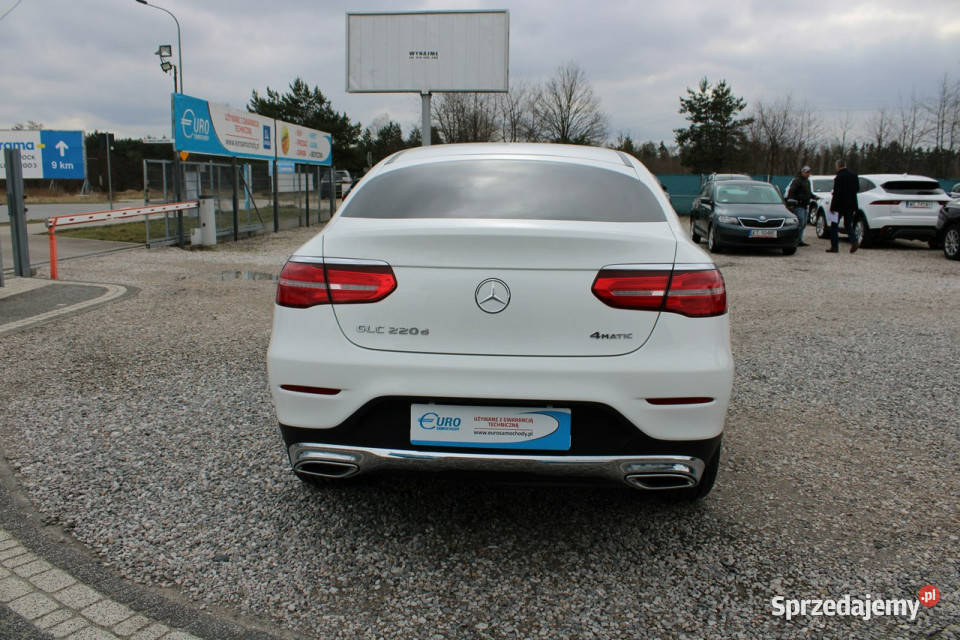Mercedes GLC 220 COUPE Fvat Gwarancja Skóra Led możliwa zamiana Warszawa