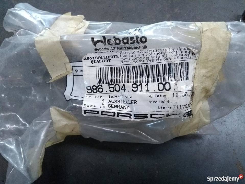PORSCHE 986 Boxster wspornik spoilera tył osobowe podkarpackie Pilzno sprzedam