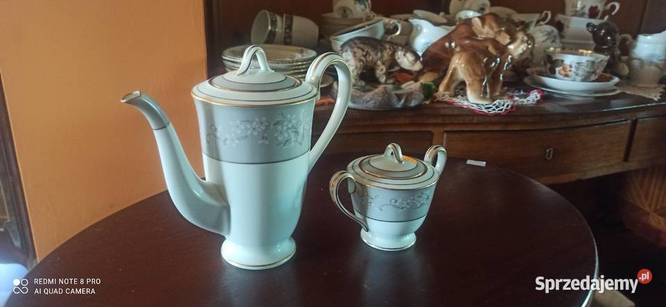 Dzbanek i cukiernica Noritake Japan Chelsea 5822 Gdańsk sprzedam
