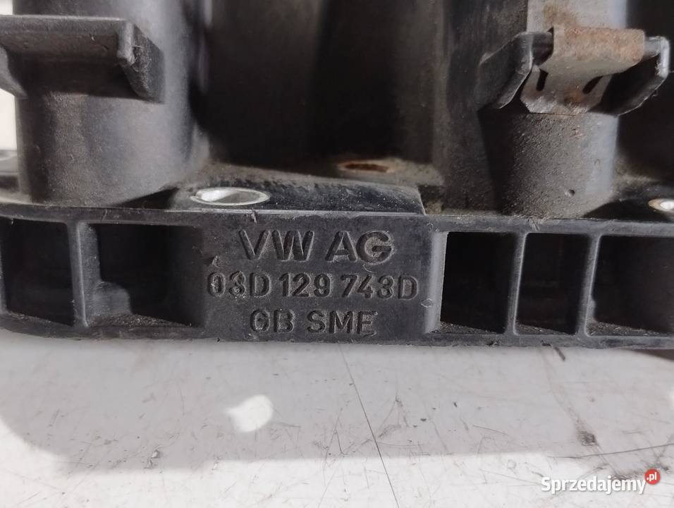 KOLEKTOR SSĄCY SKODA FABIA I 12 03D129743D osobowe
