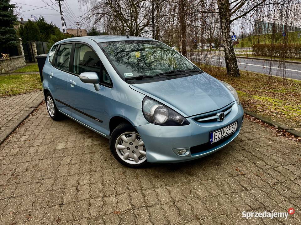 ZadbanaHondaJazz2008r14BenzynaKlima5Drzwi185PrzMo Zduńska Wola