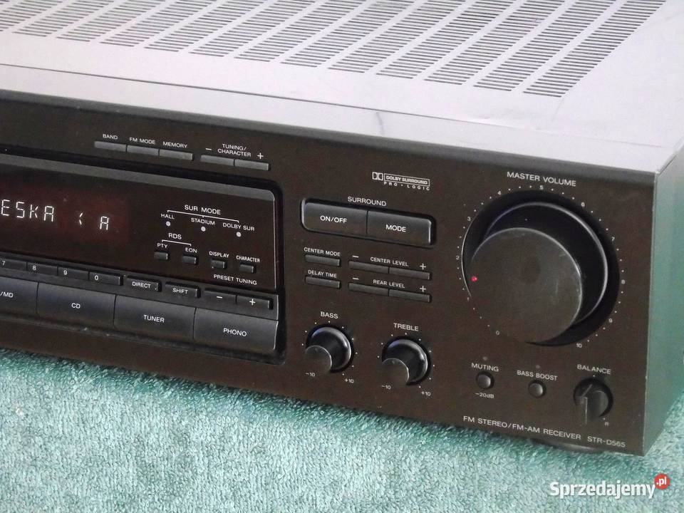 Amplituner Sony STRD565 RDS mocny i sprawny Jasło