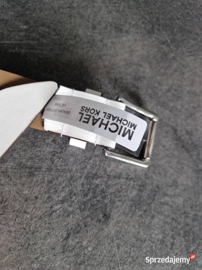 Skórzany pasek marki Michael Kors Dla kobiet