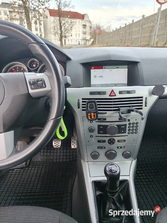 Opel Astra H GTC 16 benzyna opłatach warmińsko-mazurskie Olsztyn sprzedam