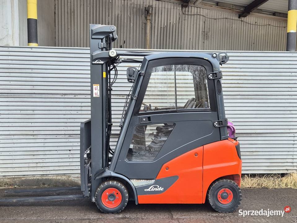 Linde H16 TRIPLEX 545 2019r kabina wózek widłowy Rybnik