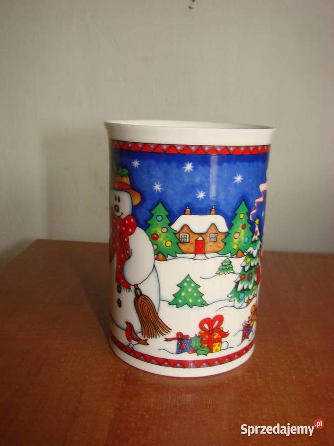 Święta 1997 kubek Dunoon design Jane Brookshaw pomorskie Pruszcz Gdański sprzedam