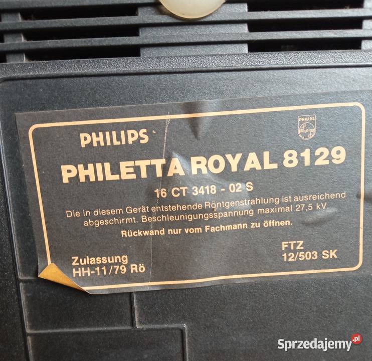 Stary Telewizor Philips podkarpackie Stalowa Wola