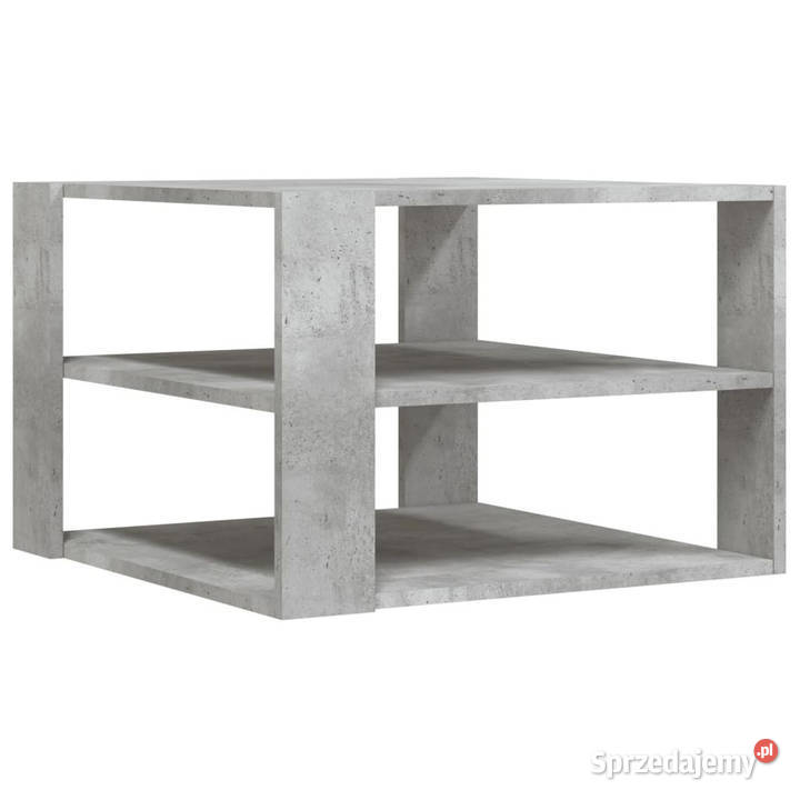 Stolik kawowy szarość betonu 595x595x40 WM834249 mazowieckie Warszawa