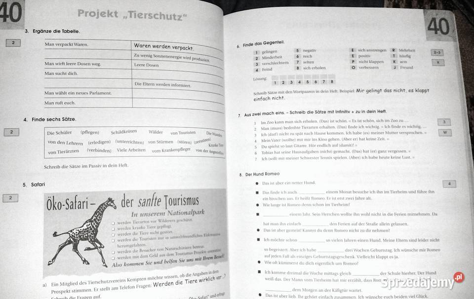 Planet 3 Arbeitsbuch B1 Deutsch fur Jugendliche Chełm sprzedam