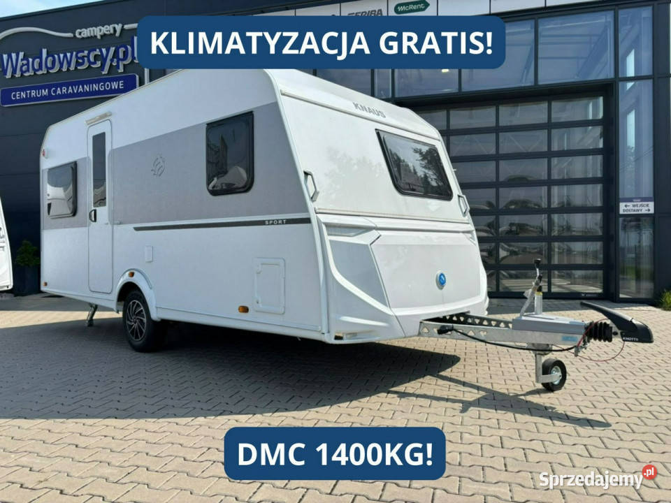 przyczepy kempingowe Knaus Sport 450 FU z Kempingowe Janki