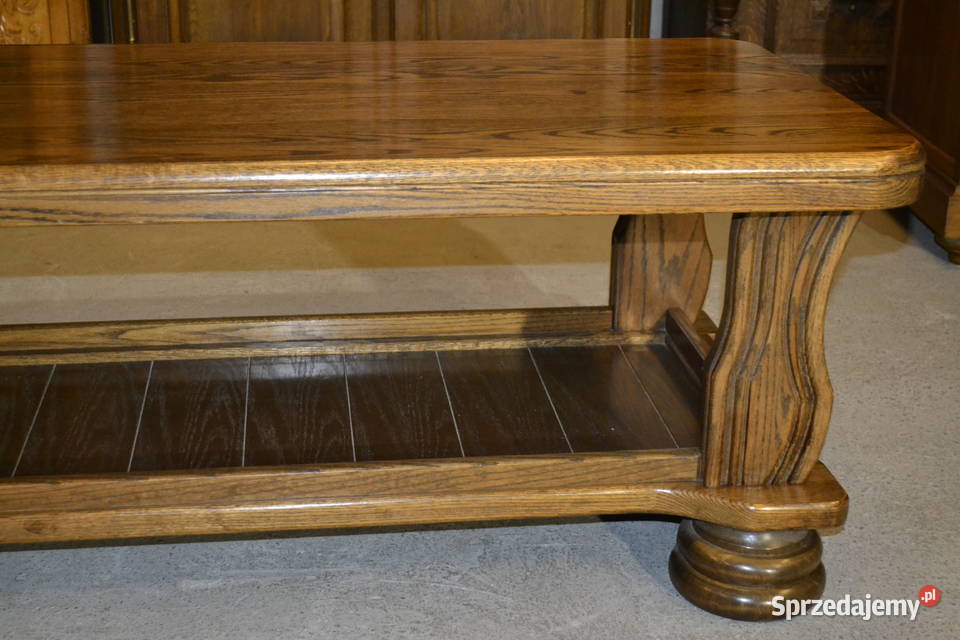 stolik stylowy lity dąb Będzin