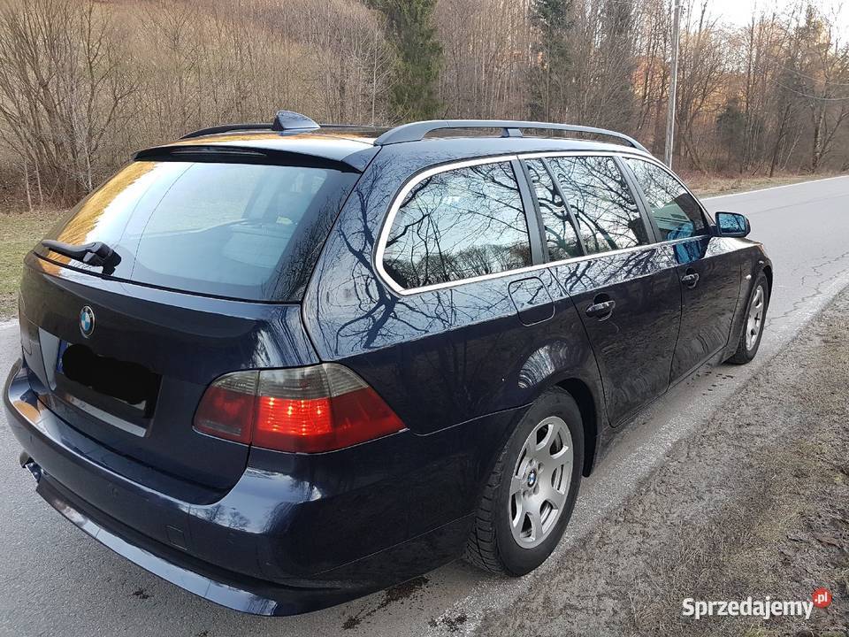 BMW e61 M54 pierwszy właściciel relingi dachowe małopolskie Myślenice