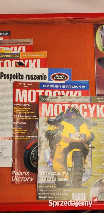 Czasopismo kolekcjonerskie motocykl 1998 Gliwice