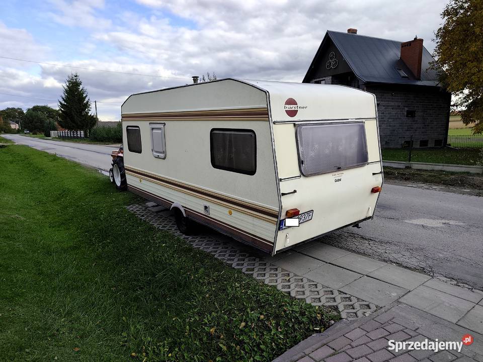 Przyczepa Kempingowa BUERSTNER Zarejestrowana Wodzisław