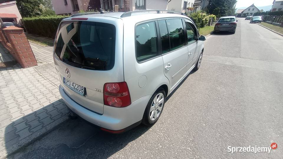 VW Touran 7 osobowy 1900 TDI zamiana Paczków