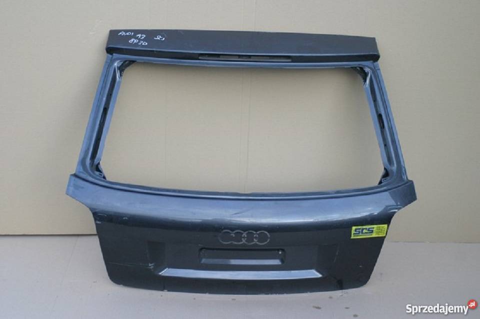 AUDI A3 8P0 3D KLAPA BAGAŻNIKA TYŁ TYLNA Bieleń