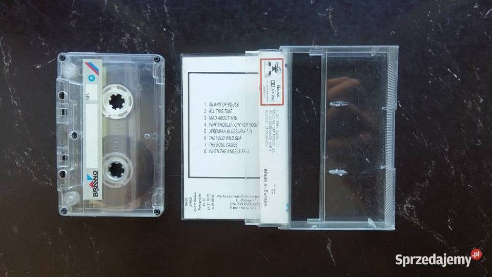 kaseta magnetofonowa Sting The soul cages Płyty i kasety