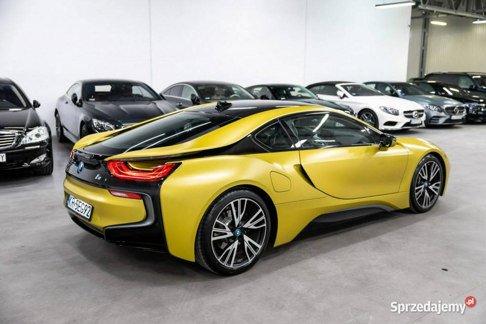 BMW i8 Protonic Frozen Yellow Edition Limitowana światła do jazdy dziennej Węgrzce
