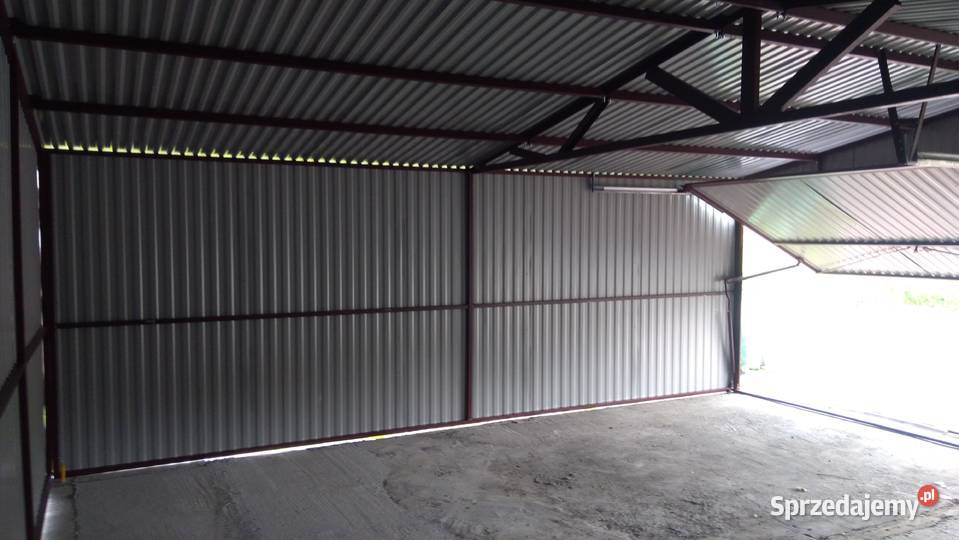 Garaż blaszany 6x5 dwuspadowy Radom