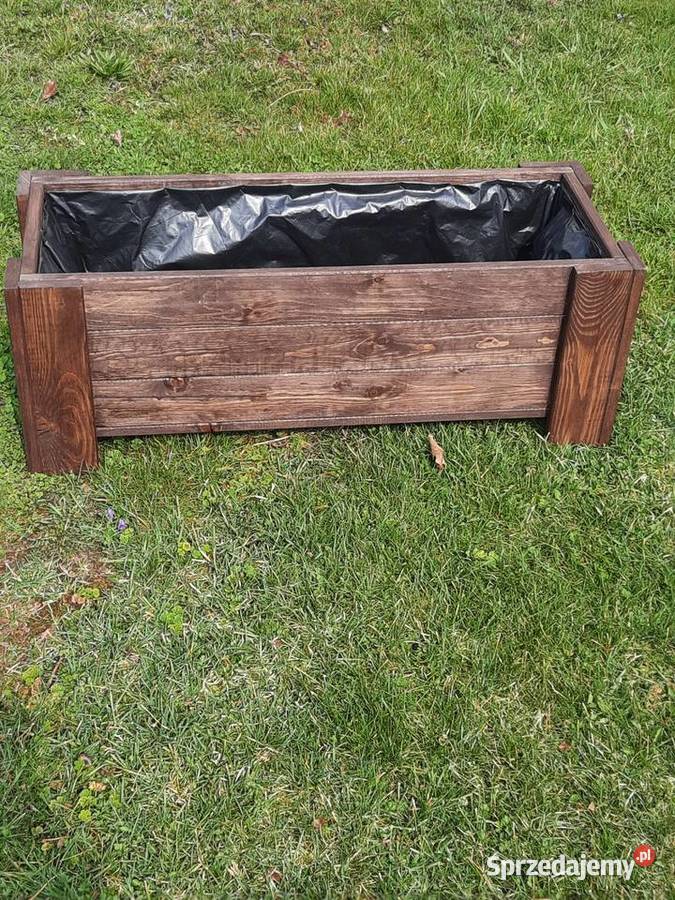 Donica drewniana 80x40x36 Donice