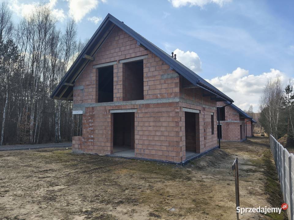 Dom jednorodzinny Stan surowy Konopiska Jamki śląskie sprzedam