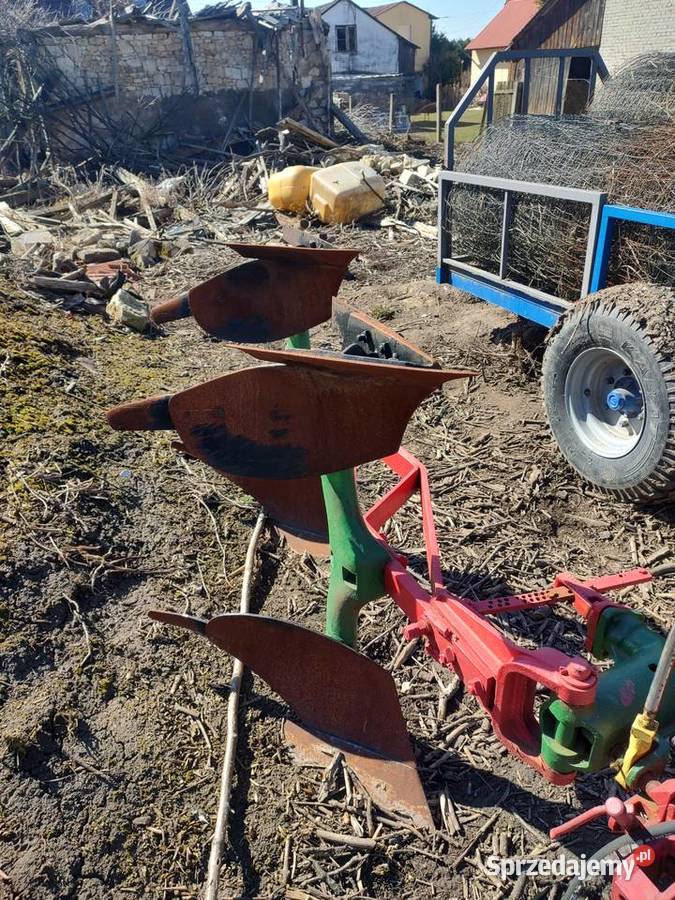 Pług obrotowy 2 niemiecki nieuszkodzony Busko-Zdrój