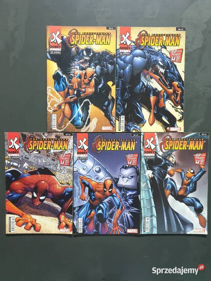 The Spectacular SpiderMan kompletna miniseria 5 Gdynia