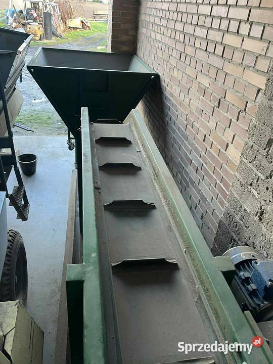 sortownik do ogórków z podajnikiem taśmowym Dratów