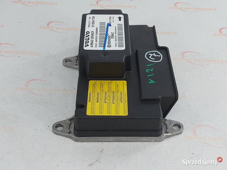 VOLVO C30 12r moduł AIRBAG 31334738 świętokrzyskie Kielce