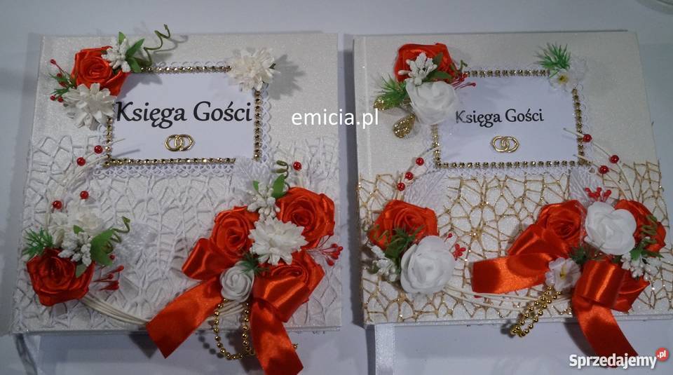 Księga Gości Album kolor Czerwień Biel Zieleń lubuskie Zielona Góra