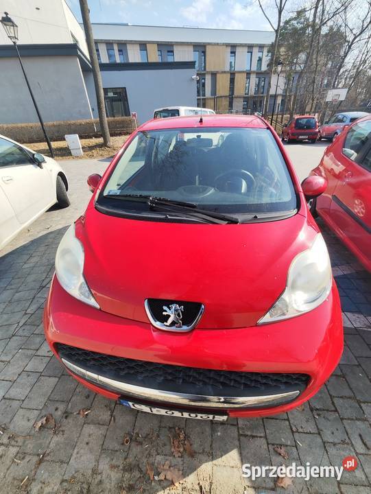 Peugeot 107 10i 2010r centralny zamek Toruń