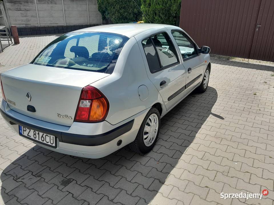 Reno Thalia Sedan Limuzyna Gaz 28 zl 100 nieuszkodzony Poznań