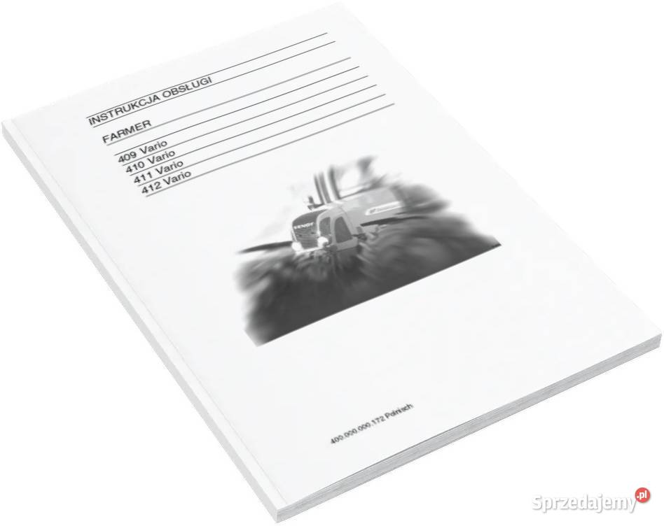 306 lsa Fendt Farmer Instrukcja katalog Szamotuły