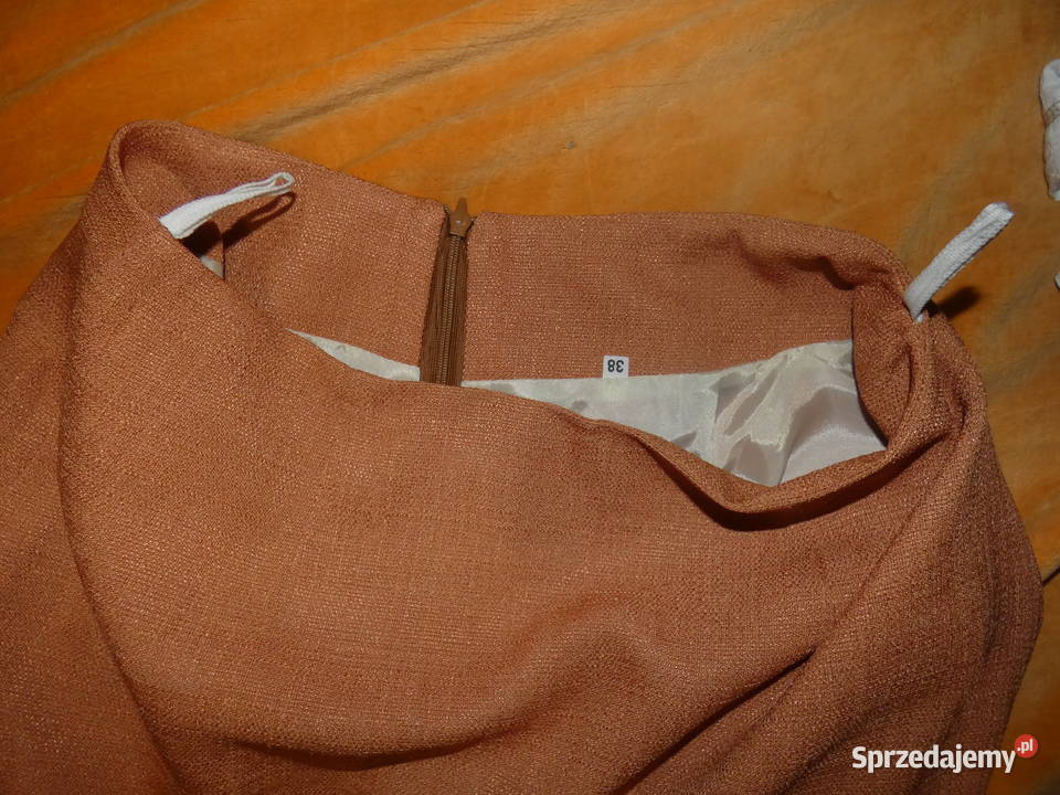 Długa spódnica z małą falbanką Tulipan  Krasnystaw