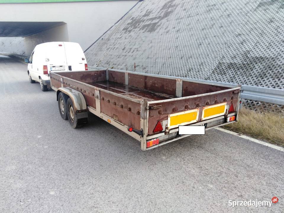 Przyczepa Dłużyca Dmc 1300 KAT B 500x185 Światła świętokrzyskie Wodzisław