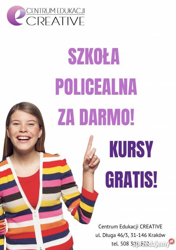 Centrum Edukacji Creative zaprasza do zapisu Nauka i korepetycje Kraków