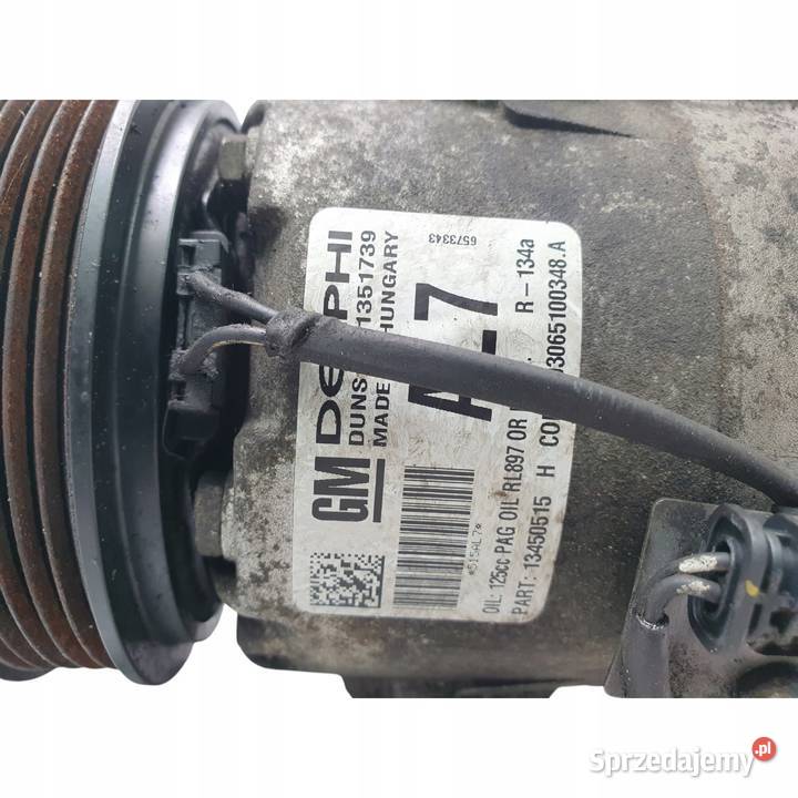 SPRĘŻARKA KLIMATYZACJI Opel Astra J 14 16V lubelskie Chełm