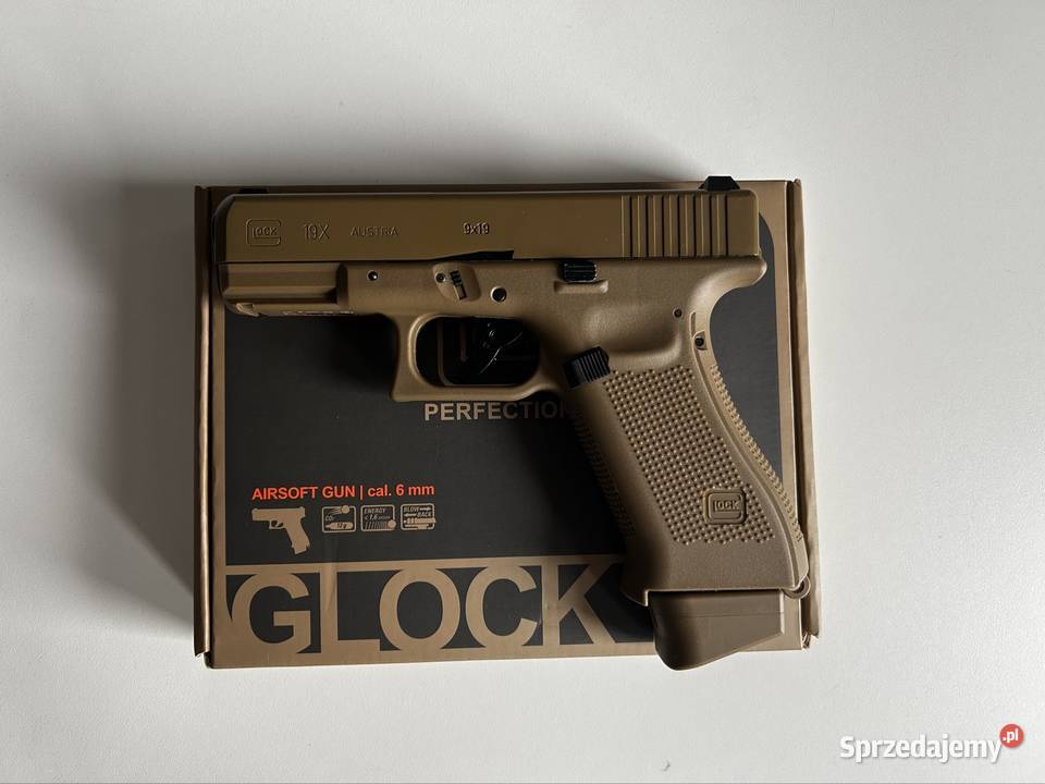 Glock 19X Umarex 6 mm BB CO blowback Lędziny sprzedam