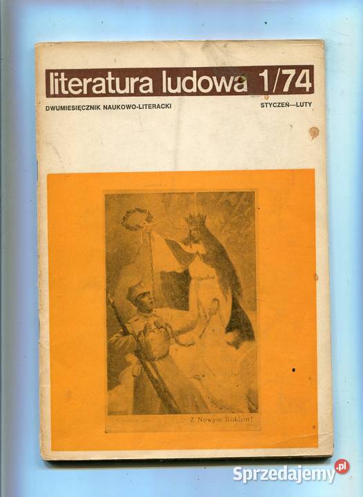 Literatura ludowa Rocznik 1974 Komplet 5 Rok wydania 1974 Szczecin