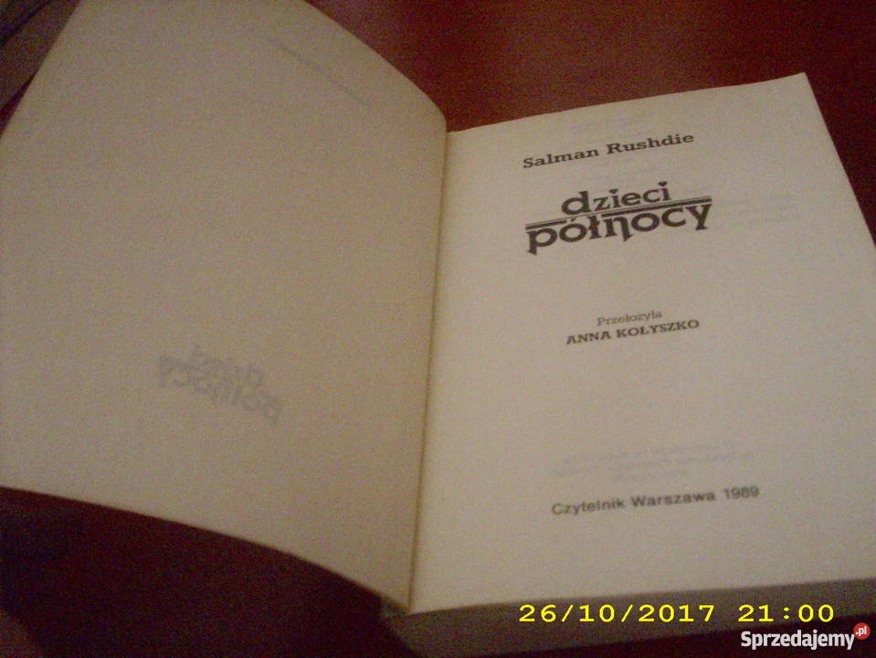 Dzieci północy Rushdie js Szczecin