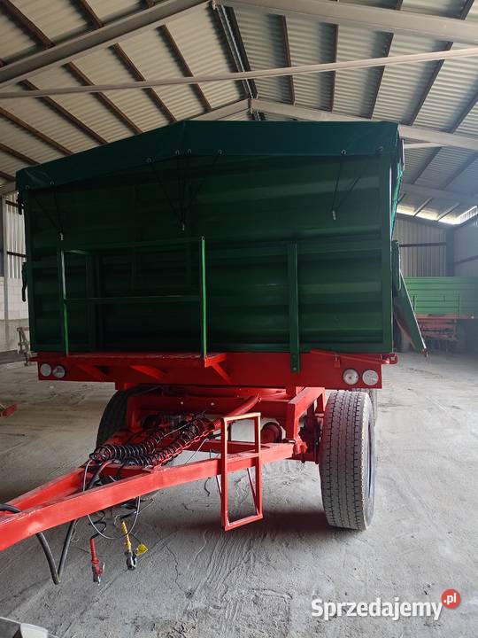 Przyczepa ciężarowa rolnicza 12t