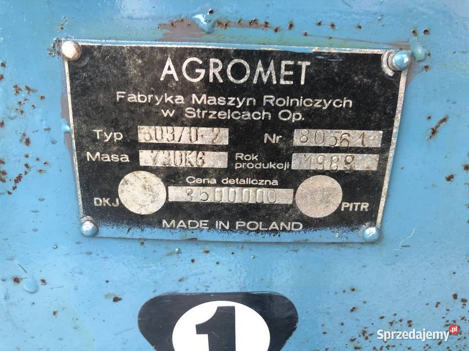 Kopaczka dwurzędowa do ziemniaków w oryginale Radomsko