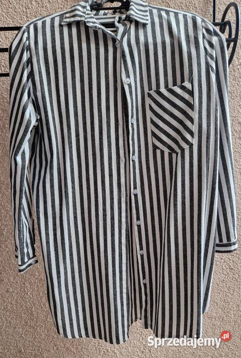 Damska koszula tunika Zara rozmiar 42 bawełna